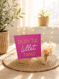 Sprüchekachel „Enjoy the Lillet things"