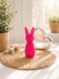 Neon Riffelhasen als moderne Osterdeko von CozyLabs Design