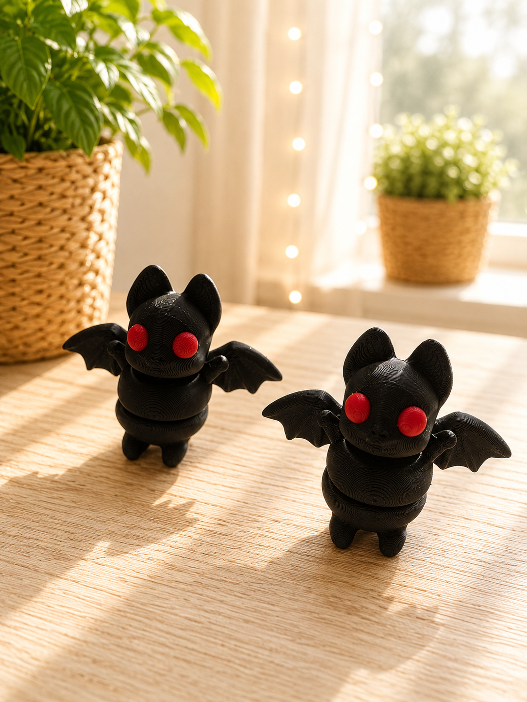 Snuggliez Baby Fledermaus – bewegliche Flexi-Figur mit Halloween-Charme von CozyLabs Design