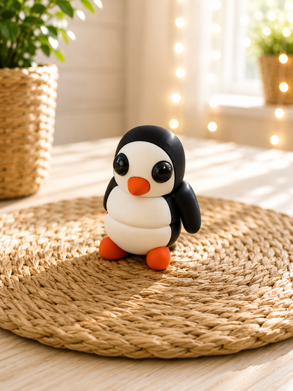 Snuggliez Baby Pinguin – bewegliche Flexi-Figur zum Sammeln, Fummeln & Verschenken von CozyLabs Design