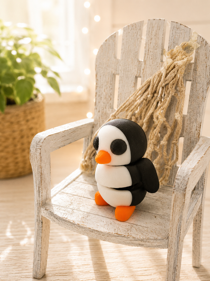 Snuggliez Baby Pinguin – bewegliche Flexi-Figur zum Sammeln, Fummeln & Verschenken von CozyLabs Design