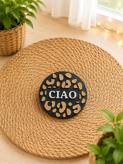 Leo Magnet mit modernem Statement von CozyLabs Design