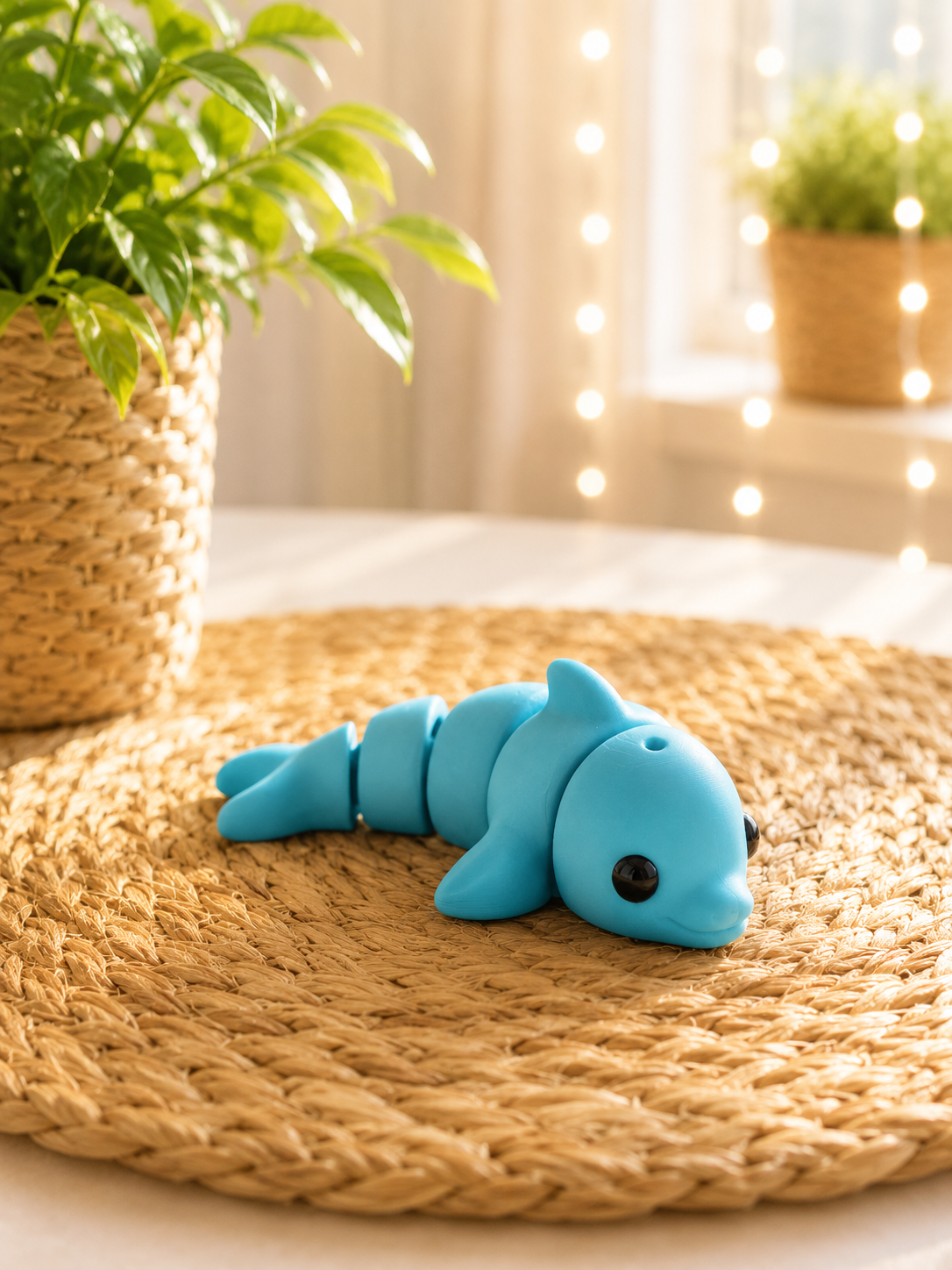 Snuggliez Baby Delfin – bewegliche Flexi-Figur für kleine Meeresfans von CozyLabs Design