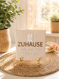 Sprüchekachel Zuhause ist, wo dein Herz ist