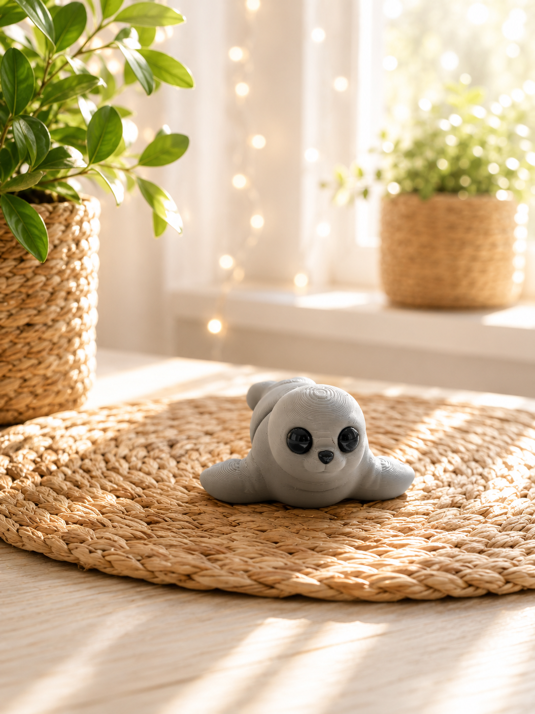 Snuggliez Baby Seerobbe – bewegliche Flexi-Figur für kleine Meeresfans von CozyLabs Design
