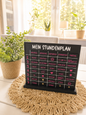 Magnetischer Stundenplan mit Clips – zauberhafte Schulorganisation fürs Kinderzimmer von CozyLabs Design
