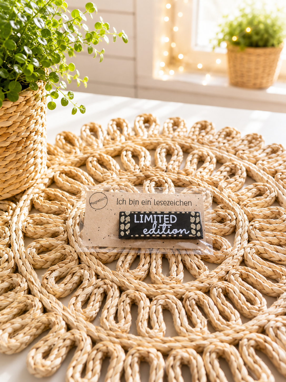 Klappbares magnetisches Lesezeichen als Geschenkidee von CozyLabs Design
