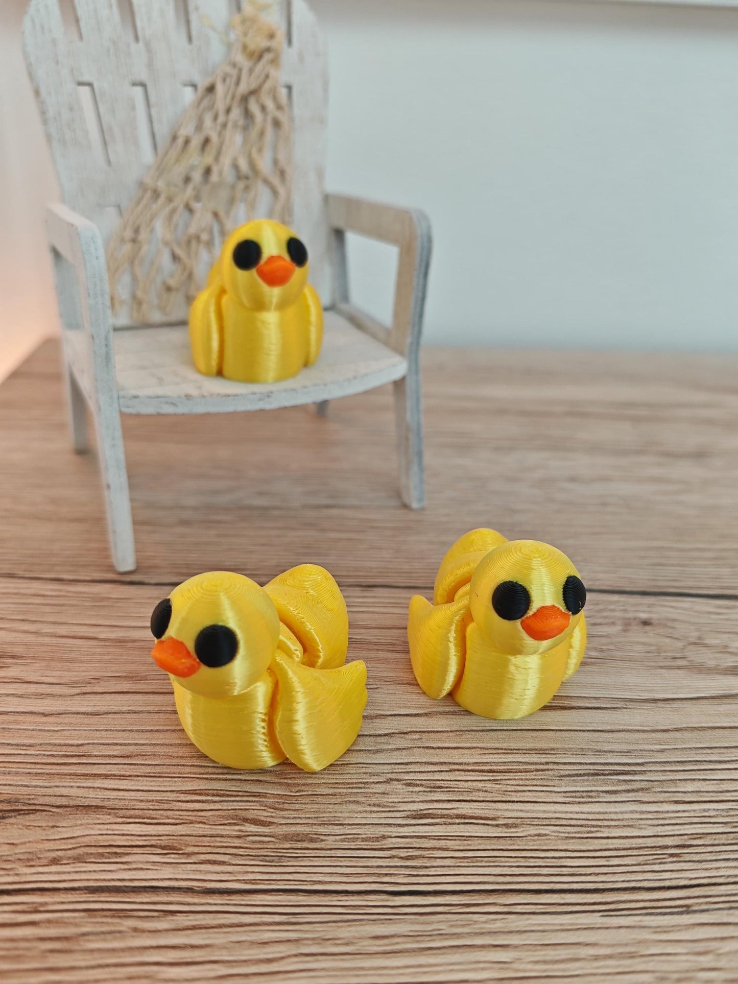 Snuggliez "Baby Ente"  Flexi-Figur (3D-gedruckt) | Beweglich, niedlich & sammelbar | Teil der Snuggliez-Kollektion von CozyLabs