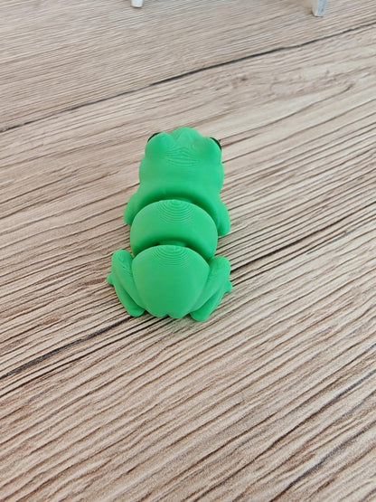 Snuggliez "Baby Frosch"  Flexi-Figur (3D-gedruckt) | Beweglich, niedlich & sammelbar | Teil der Snuggliez-Kollektion von CozyLabs