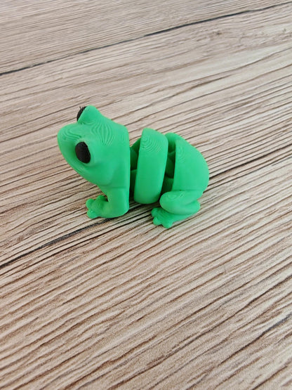Snuggliez "Baby Frosch"  Flexi-Figur (3D-gedruckt) | Beweglich, niedlich & sammelbar | Teil der Snuggliez-Kollektion von CozyLabs