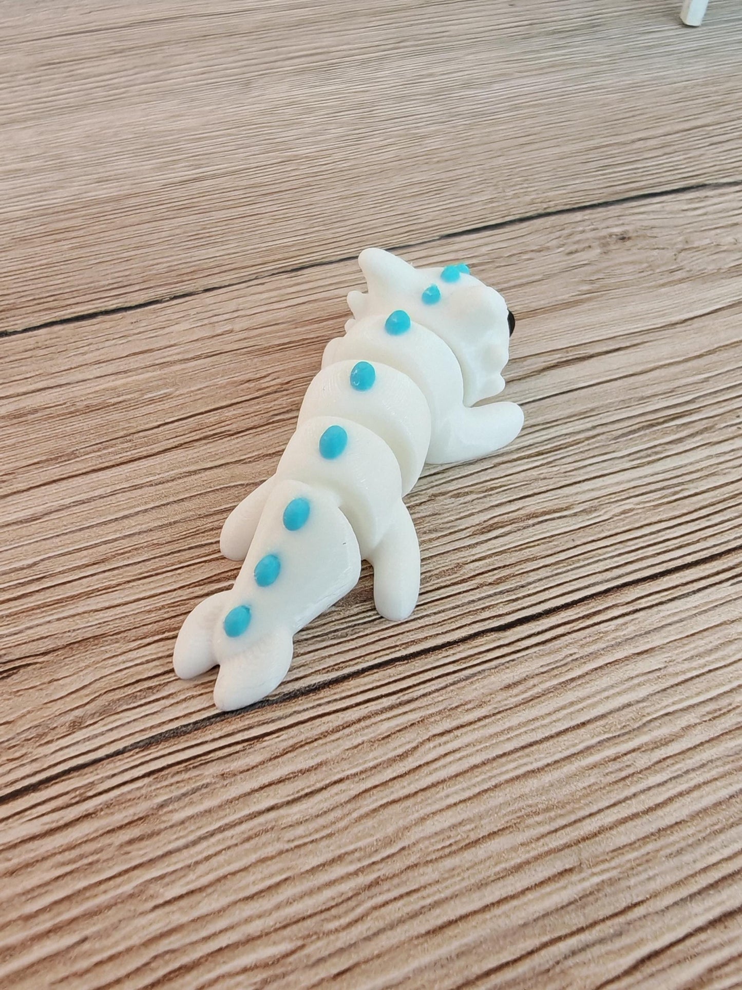 Snuggliez "Baby Drache"  Flexi-Figur (3D-gedruckt) | Beweglich & niedlich | Mini-Drachenfigur zum Sammeln | CozyLabs Design