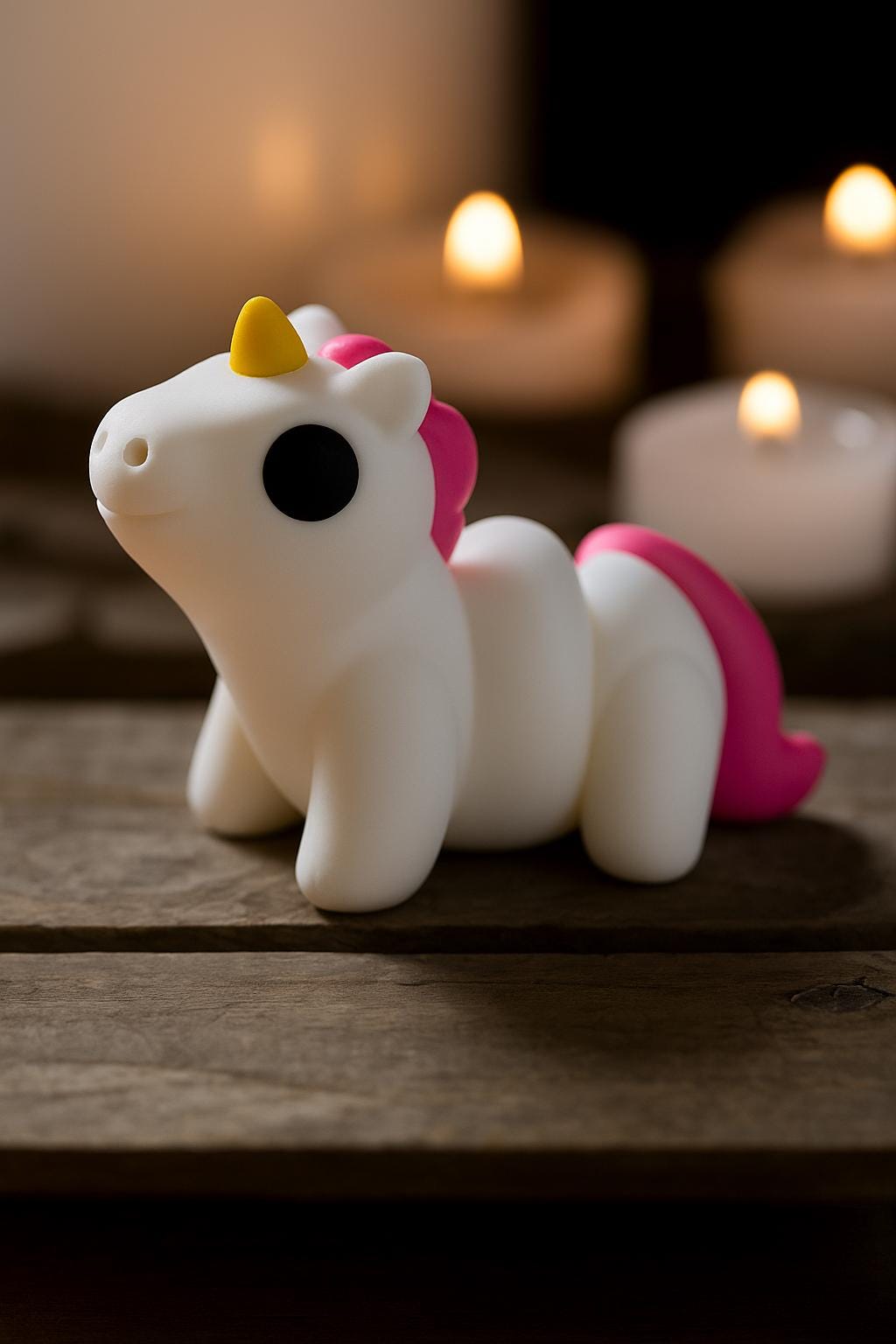 Snuggliez "Baby Einhorn"  Flexi-Figur (3D-gedruckt) | Bewegliches Mini-Fabelwesen | Fidget-Figur zum Sammeln | CozyLabs Design