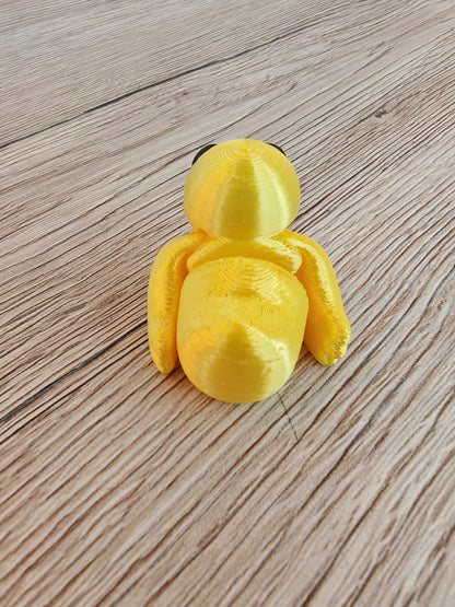 Snuggliez "Baby Ente"  Flexi-Figur (3D-gedruckt) | Beweglich, niedlich & sammelbar | Teil der Snuggliez-Kollektion von CozyLabs