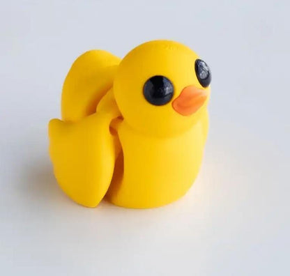 Snuggliez "Baby Ente"  Flexi-Figur (3D-gedruckt) | Beweglich, niedlich & sammelbar | Teil der Snuggliez-Kollektion von CozyLabs