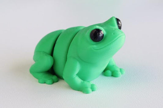 Snuggliez "Baby Frosch"  Flexi-Figur (3D-gedruckt) | Beweglich, niedlich & sammelbar | Teil der Snuggliez-Kollektion von CozyLabs