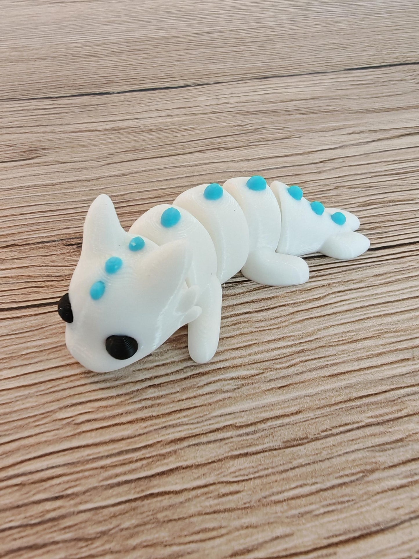 Snuggliez "Baby Drache"  Flexi-Figur (3D-gedruckt) | Beweglich & niedlich | Mini-Drachenfigur zum Sammeln | CozyLabs Design