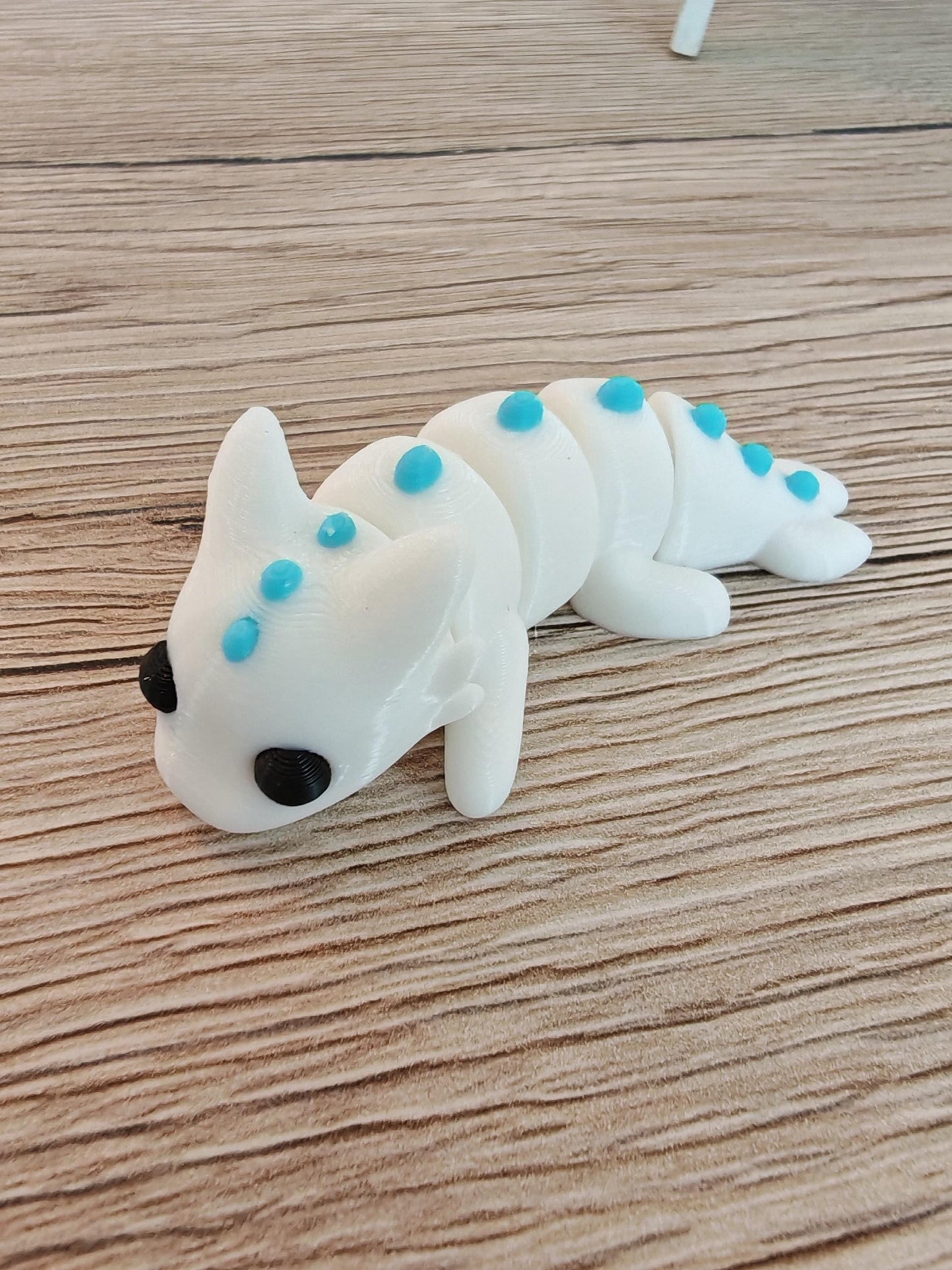 Snuggliez "Baby Drache"  Flexi-Figur (3D-gedruckt) | Beweglich & niedlich | Mini-Drachenfigur zum Sammeln | CozyLabs Design