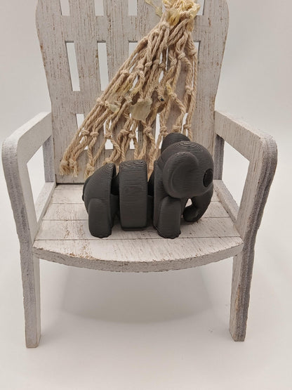 Snuggliez "Baby Elefant"  Bewegliche Flexi-Figur | Mini-Elefant zum Sammeln, Spielen & Verschenken | CozyLabs Design