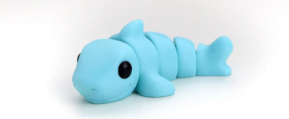 Snuggliez Baby Hai“  Flexi-Figur | Beweglicher Mini-Hai zum Spielen & Sammeln | CozyLabs Design