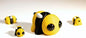 Snuggliez Baby Biene“  Flexi-Figur | Bewegliches Mini-Tier zum Spielen & Sammeln | CozyLabs Design