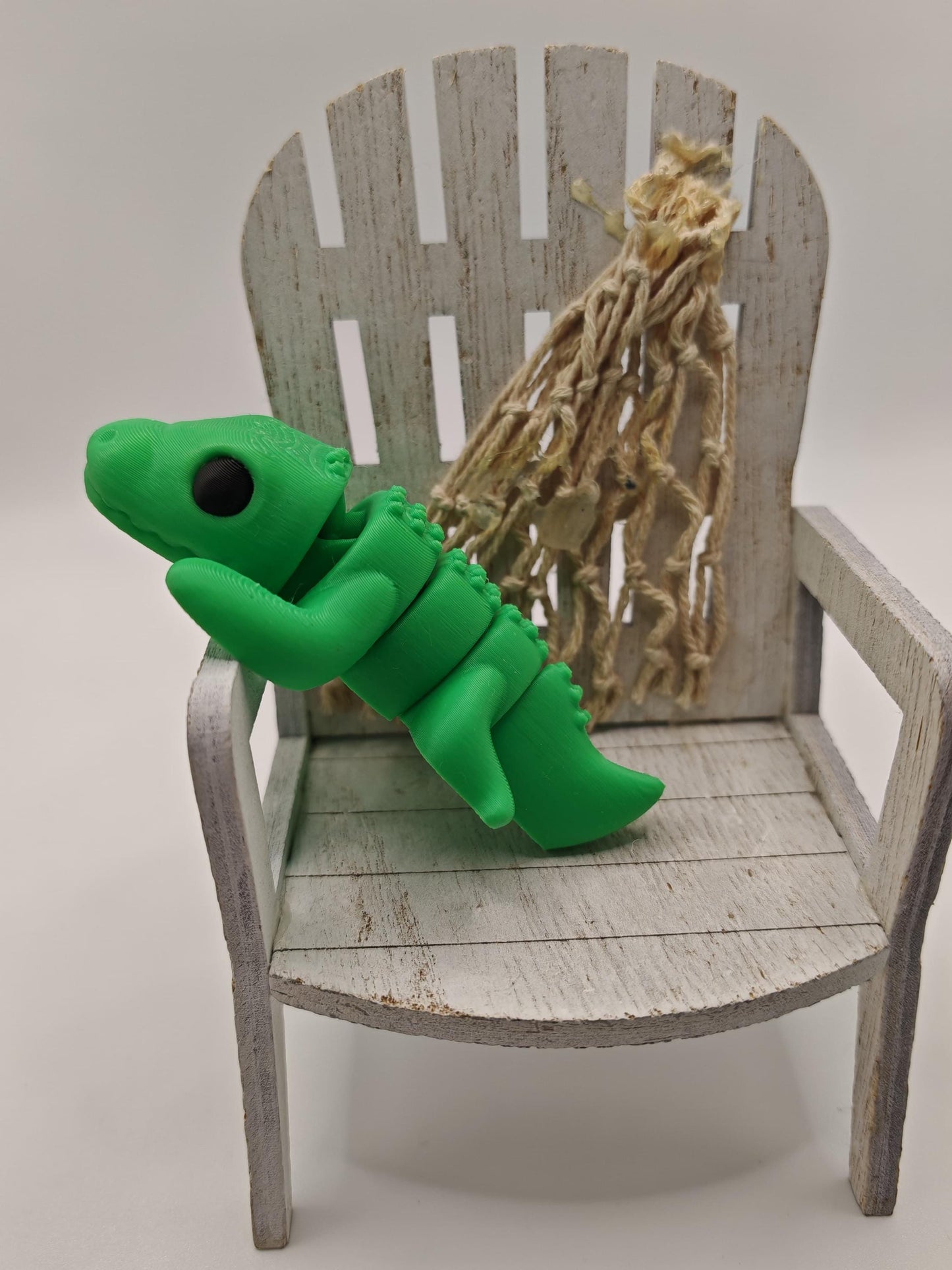 Snuggliez Baby Krokodil“  Flexi-Figur | Bewegliches Mini-Tier zum Spielen & Sammeln | CozyLabs Design