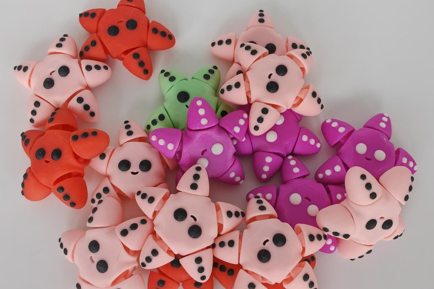 Snuggliez Baby Seestern“  personalisierbare Flexi-Figur | Mini Ozeanfreund zum Spielen & Verschenken | CozyLabs Design