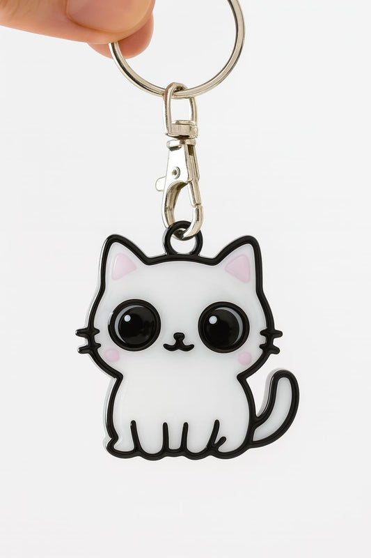 NFC-Katze „Mimi“ Schlüsselanhänger – niedlich, smart & mit Kawaii-Charme