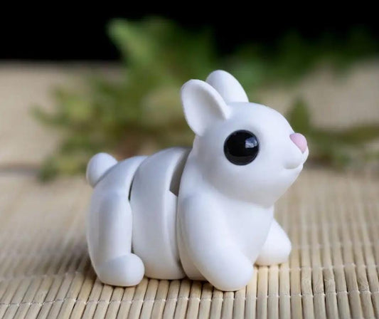 Snuggliez Baby Hase“  bewegliche Mini-Figur im 3D-Druck | Flexi Bunny by CozyLabs