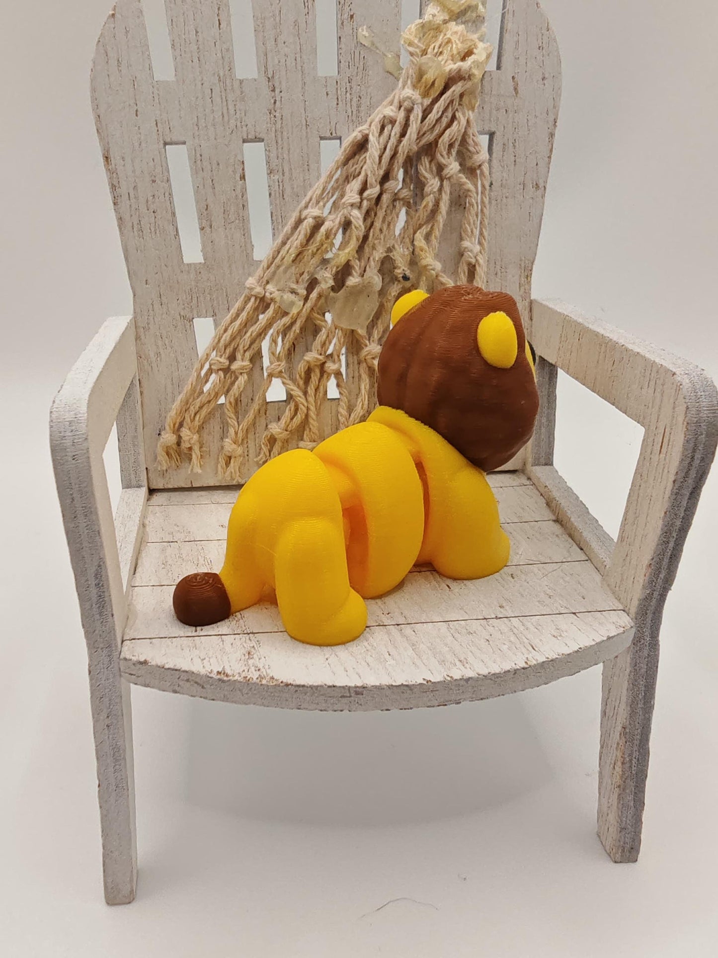 Snuggliez "Baby Löwe"  Bewegliche Flexi-Figur | Mini-Löwe zum Spielen, Sammeln & Verschenken | CozyLabs Design