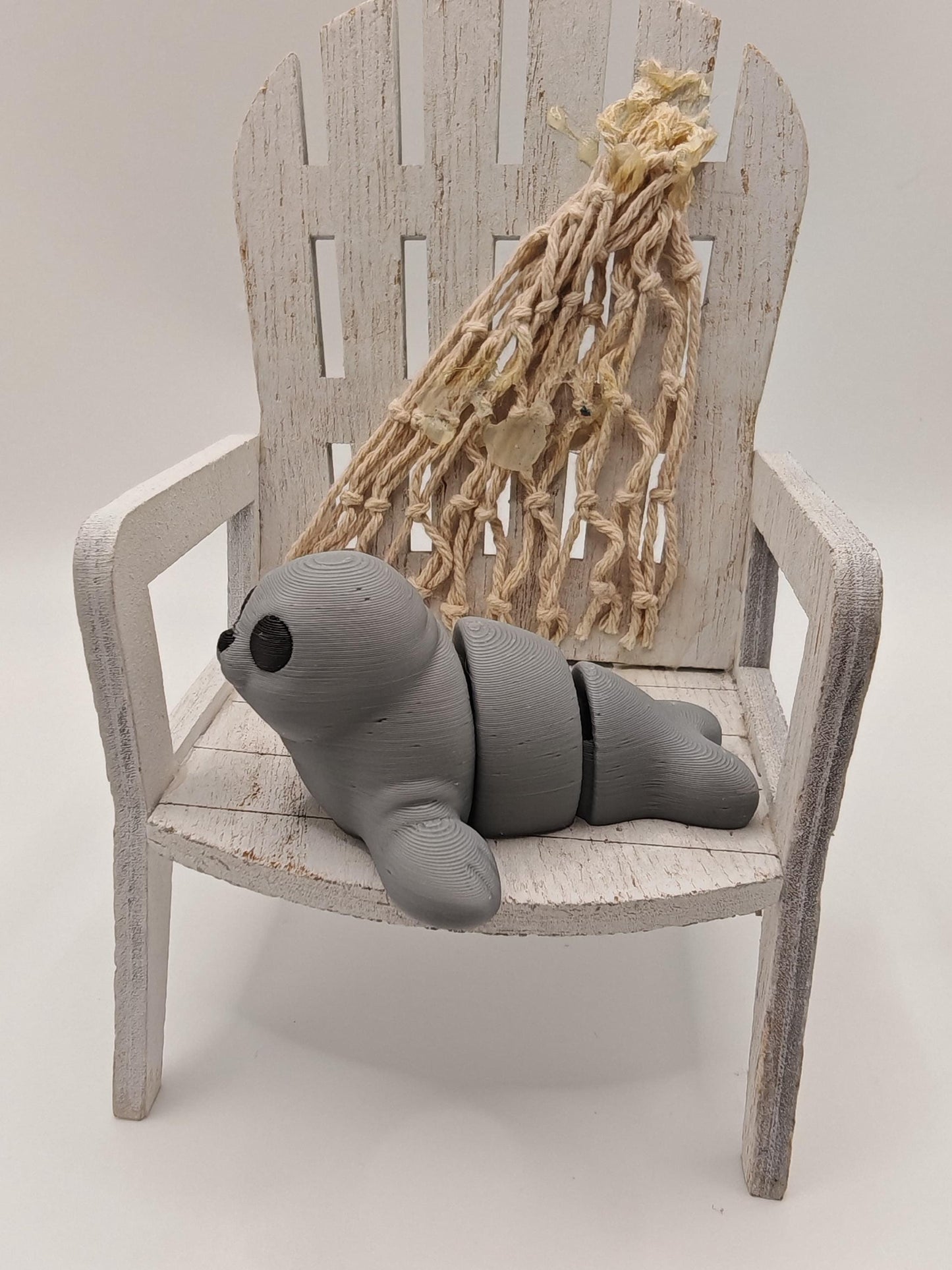 Snuggliez "Baby Seerobbe"  Bewegliche Flexi-Figur  | Mini-Robbe zum Sammeln, Spielen & Verschenken | CozyLabs Design