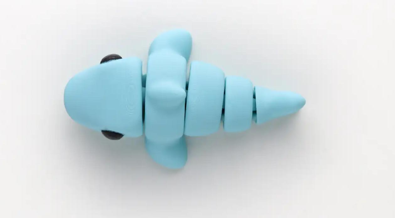 Snuggliez Baby Hai“  Flexi-Figur | Beweglicher Mini-Hai zum Spielen & Sammeln | CozyLabs Design