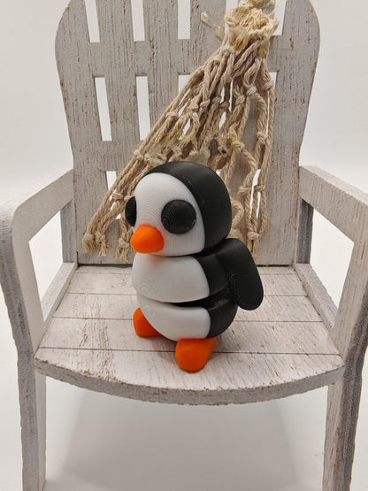 Snuggliez Baby Pinguin“  Flexi-Figur | Niedliches Mini-Tier zum Spielen & Sammeln | CozyLabs Design