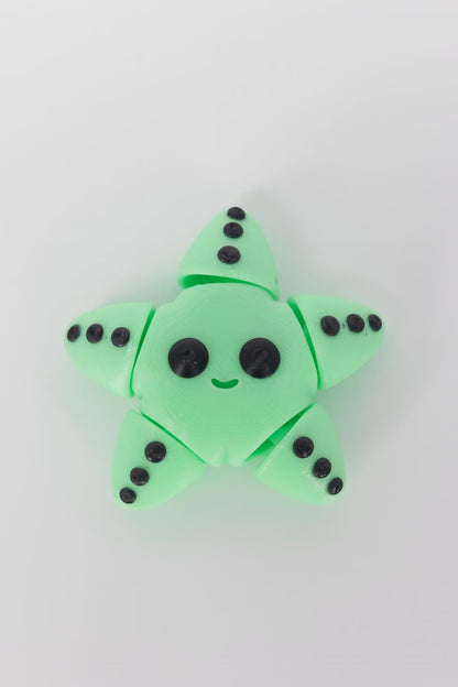 Snuggliez Baby Seestern“  personalisierbare Flexi-Figur | Mini Ozeanfreund zum Spielen & Verschenken | CozyLabs Design