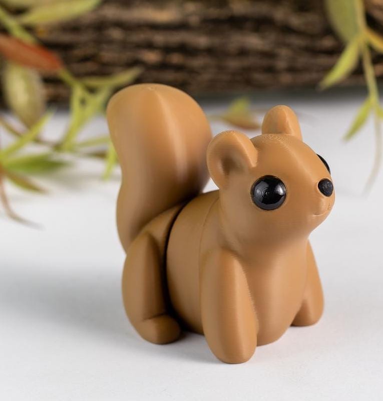 Snuggliez Baby Eichhörnchen“  Kleiner ADHS-Helfer mit Wuschel-Charme