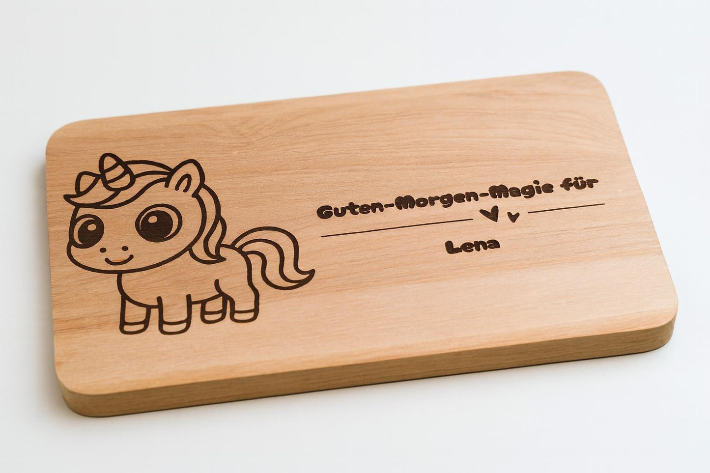 Good Morning Magic personalized breakfast board for children &amp; favorite people