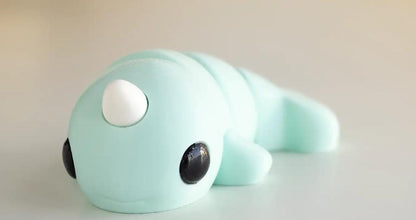 Snuggliez Baby Narwal“  süße Mini-Figur aus dem 3D-Drucker | Flexi-Tier für Kinder & Sammler